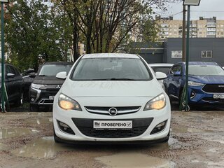 2013 Opel Astra J Рестайлинг, белый, 689000 рублей, вид 2