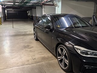 2018 BMW 7 серии 730d xDrive VI (G11/G12), чёрный, 3790000 рублей, вид 1