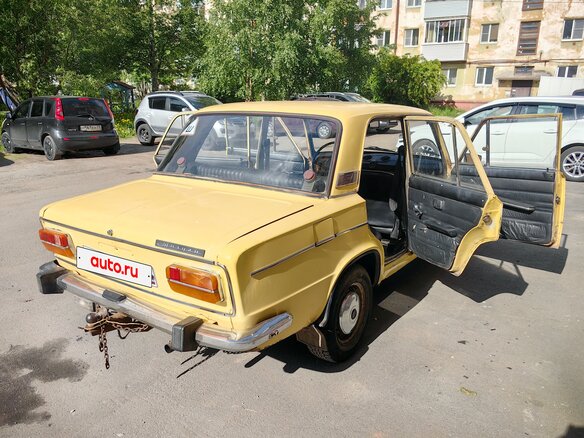 1974 Lada (ВАЗ) 2103, жёлтый - вид 6