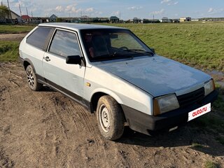 1998 Lada (ВАЗ) 2108, голубой, 60000 рублей, вид 2