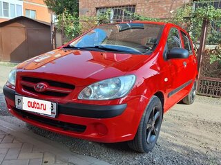 2008 Hyundai Getz I Рестайлинг, красный, 470000 рублей, вид 1