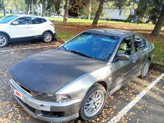 2003 Mitsubishi Galant VIII Рестайлинг, серый, 380000 рублей, вид 2