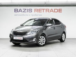 2014 Kia Rio 6-speed III, серый, 1080000 рублей, вид 1