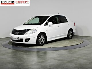2011 Nissan Tiida I Рестайлинг, белый, 725000 рублей, вид 1