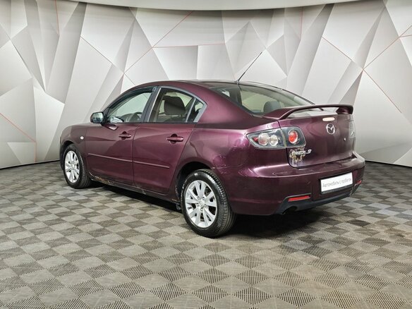 2007 Mazda 3 I (BK) Рестайлинг, красный, 379000 рублей - вид 3