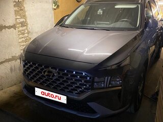 2021 Hyundai Santa Fe IV Рестайлинг, серый, 4300000 рублей, вид 4