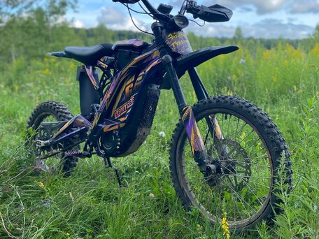2024 Sur-ron Light Bee, фиолетовый, 245000 рублей, вид 3