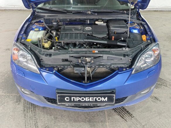 2007 Mazda 3 I (BK) Рестайлинг, синий - вид 15
