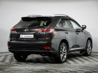 2012 Lexus RX 350 III Рестайлинг, жёлтый, 2079000 рублей, вид 5