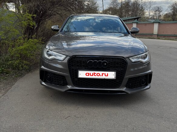 2011 Audi A6 IV (C7), серый, 1820000 рублей - вид 3