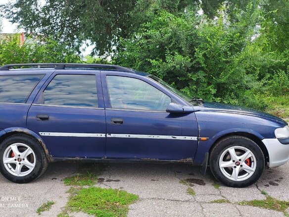 1998 Opel Vectra B, синий, 150000 рублей - вид 5