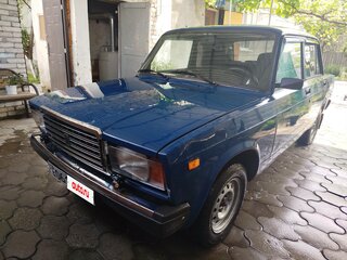 2008 Lada (ВАЗ) 2107, синий, 180000 рублей, вид 1