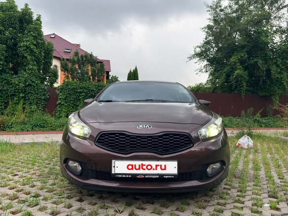 2013 Kia Ceed II, коричневый