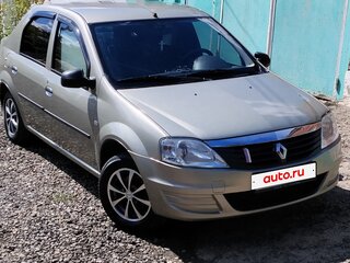 2011 Renault Logan I Рестайлинг, бежевый, 650000 рублей, вид 1