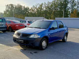 2007 Renault Logan I, синий, 165000 рублей, вид 1