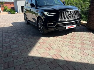 2020 Infiniti QX80 I Рестайлинг 2, чёрный, 5553000 рублей, вид 3