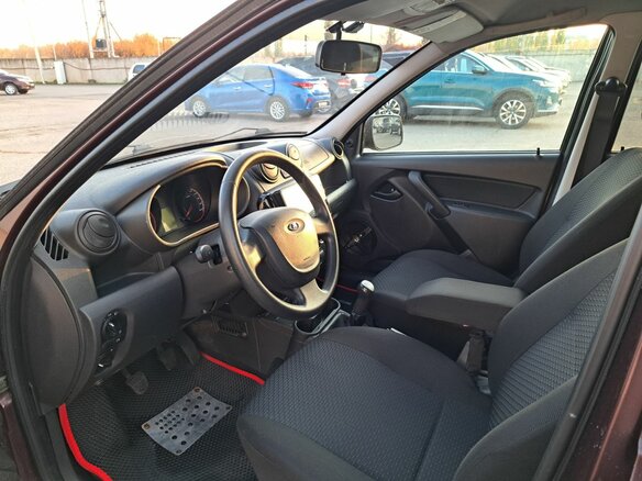 2012 Lada (ВАЗ) Granta I, коричневый - вид 18
