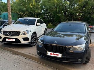2012 BMW 7 серии 740d xDrive V (F01/F02/F04), чёрный, 1500000 рублей, вид 3