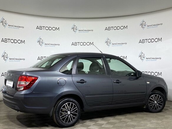 2020 Lada (ВАЗ) Granta I Рестайлинг, серый, 595500 рублей - вид 2