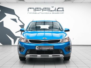 2019 Kia Rio X-Line IV, синий, 1479000 рублей, вид 2