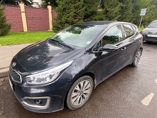2018 Kia Ceed II Рестайлинг, чёрный, 1490000 рублей, вид 1