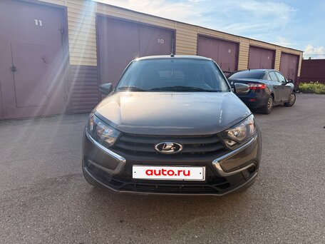 2018 Lada (ВАЗ) Granta I Рестайлинг, коричневый, 599000 рублей, вид 1