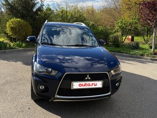 2010 Mitsubishi Outlander II Рестайлинг, синий, 1080000 рублей, вид 2