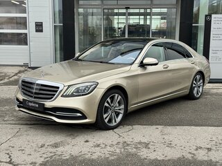 2019 Mercedes-Benz S-Класс 400 d VI (W222, C217) Рестайлинг, золотистый, 3700000 рублей, вид 1