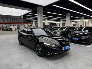 2022 Hyundai Elantra VII (CN7), чёрный, 1500000 рублей, вид 3