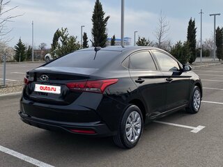 2020 Hyundai Solaris II Рестайлинг, чёрный, 1400000 рублей, вид 5
