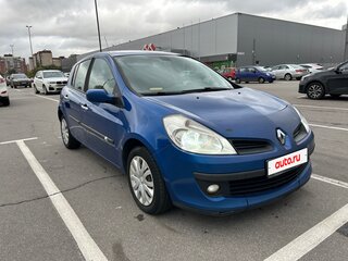 2007 Renault Clio III, синий, 500000 рублей, вид 3