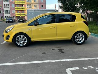 2012 Opel Corsa D Рестайлинг II, жёлтый, 560000 рублей, вид 3
