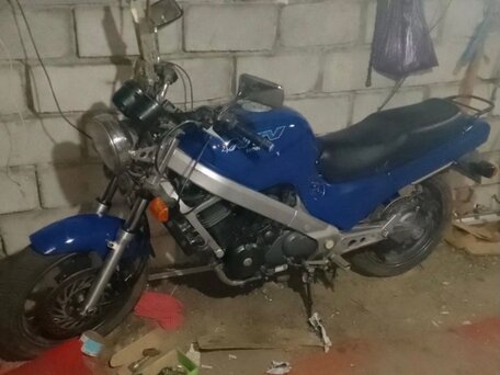 1989 Honda NTV 650, синий, 220000 рублей, вид 1