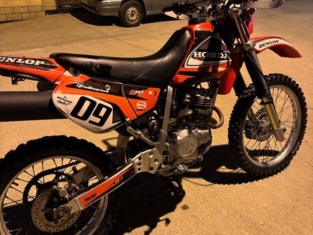 2000 Honda XR 250, красный, 300000 рублей, вид 2