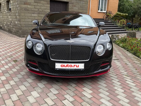 2015 Bentley Continental GT Speed II, чёрный, 6800000 рублей - вид 1