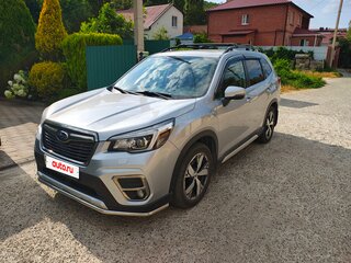 2019 Subaru Forester V, серебристый, 3100000 рублей, вид 2