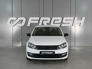 2018 Volkswagen Polo V Рестайлинг, белый, 1390000 рублей, вид 3