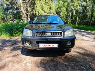 2004 Hyundai Santa Fe I, чёрный, 350000 рублей, вид 2