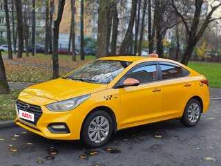 2019 Hyundai Solaris II, жёлтый, 771000 рублей, вид 1