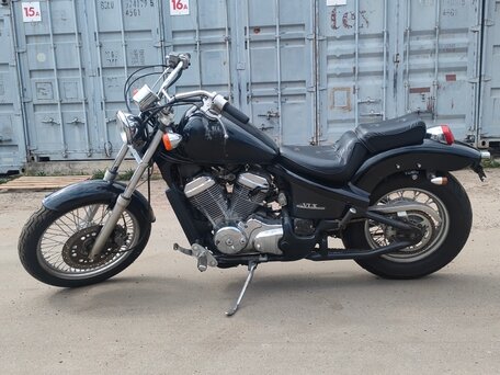 1997 Honda Steed 400, чёрный, 289000 рублей, вид 2