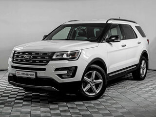 2018 Ford Explorer V Рестайлинг, белый, 2687000 рублей, вид 1