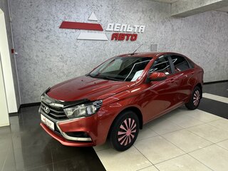 2017 Lada (ВАЗ) Vesta I, красный, 599000 рублей, вид 1