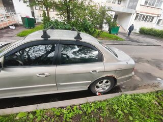 2007 Hyundai Sonata ТагАЗ IV (EF) Рестайлинг, бежевый, 310000 рублей, вид 3