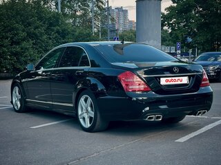 2007 Mercedes-Benz S-Класс 320 Long V (W221), чёрный, 1700000 рублей, вид 4