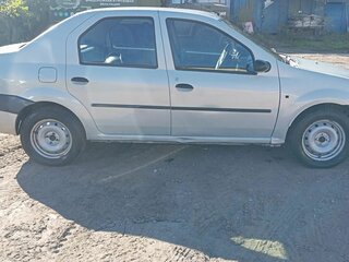 2008 Renault Logan I, серебристый, 200000 рублей, вид 4