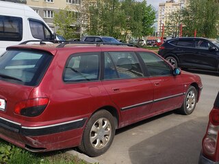 2002 Peugeot 406 I Рестайлинг, красный, 349000 рублей, вид 3
