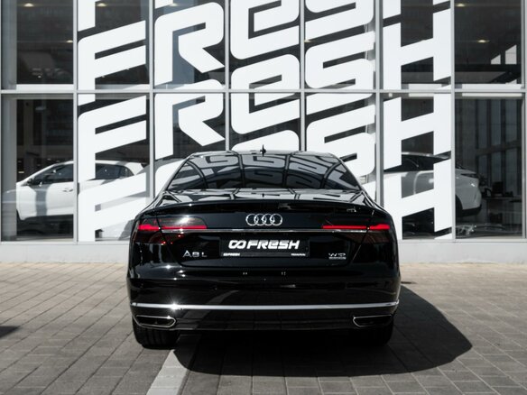 2015 Audi A8 Long III (D4) Рестайлинг, чёрный, 2680000 рублей - вид 3