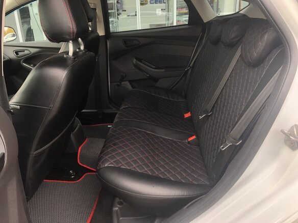 2015 Ford Focus III Рестайлинг, белый, 890000 рублей - вид 10
