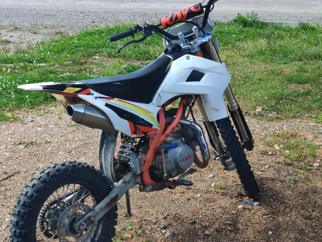 2024 Kayo Basic TT125, белый, 57000 рублей, вид 3