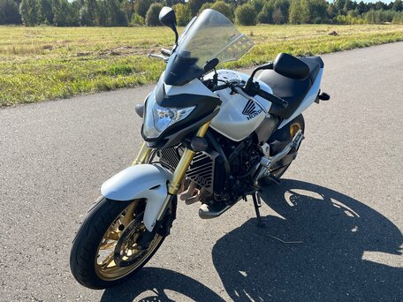 2013 Honda CB 600F Hornet, белый, 650000 рублей, вид 4